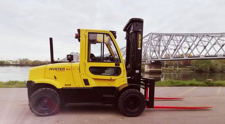Chariot élévateur diesel Hyster H8.0FT - 1