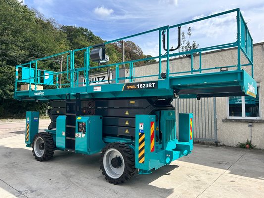 Nacelle ciseaux diesel Sunward SWSL1623RT