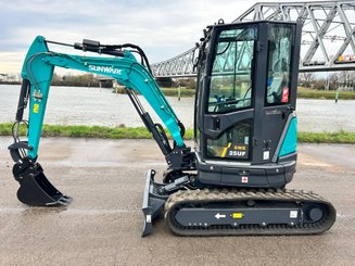 Mini pelle sur chenilles Sunward SWE25UF - 3