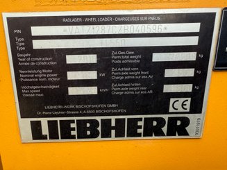 Chargeuse sur pneus Liebherr M550 - 5