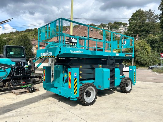 Nacelle ciseaux diesel Sunward SWSL1623RT