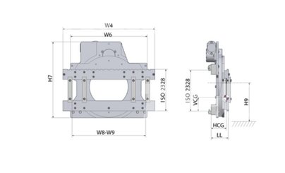 Tête rotative CAM PRC55D - 5