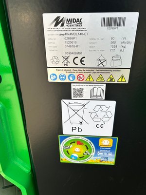 Chariot élévateur électrique CESAB B625II