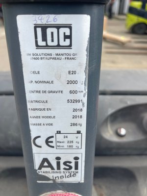 Transpalette électrique Loc E20