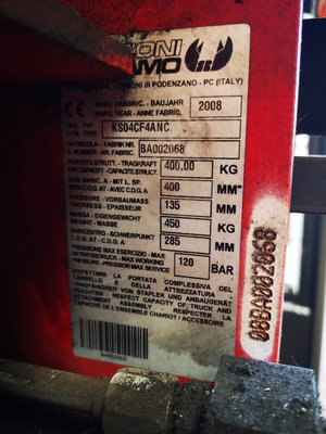 Pince électroménager Bolzoni K504CF4ANC     