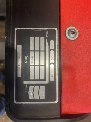 Gerbeur accompagnant EP Equipment ES10-10MM
