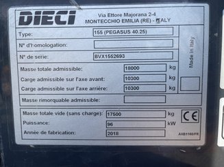 Chariot télescopique rotatif Dieci PEGASUS 40.25 - 9