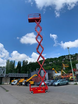 Nacelle ciseaux électrique LGMG S1413E II