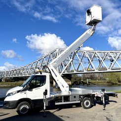 Nacelle sur camion Multitel MT204EX - 6
