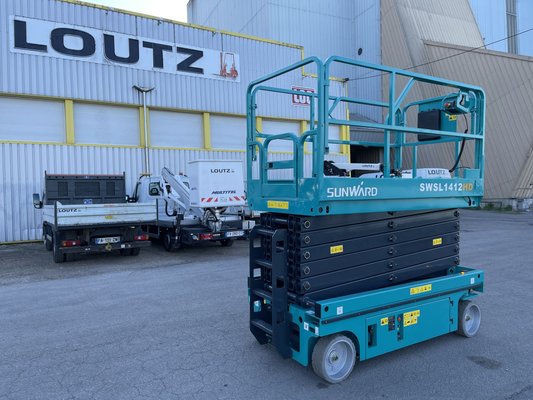 Nacelle ciseaux électrique Sunward SWSL1412HD