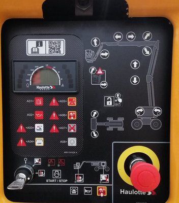 Nacelle articulée Haulotte HA16 RTJPRO