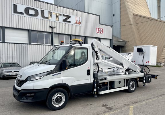 Nacelle sur camion Multitel MX200