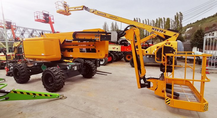 Nacelle articulée Haulotte HA16 RTJPRO