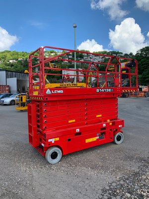 Nacelle ciseaux électrique LGMG S1413E II
