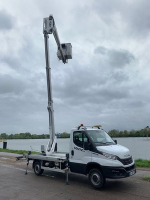 Nacelle sur camion Multitel MX200