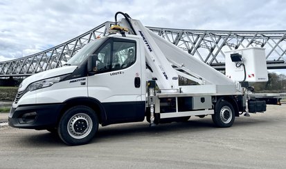Nacelle sur camion Multitel MT204EX - 1