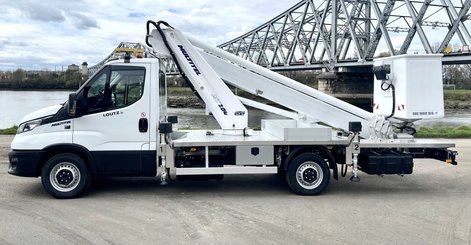 Nacelle sur camion Multitel MT204EX - 1