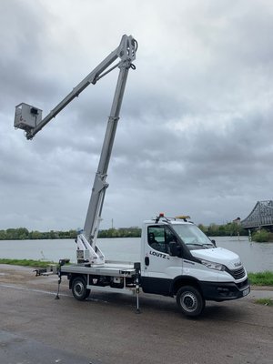 Nacelle sur camion Multitel MX200