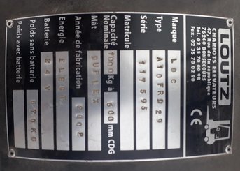 Gerbeur électrique Loc A10 - 4