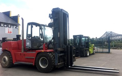 Chariot élévateur lourd diesel Kalmar DCE180-6 - 5