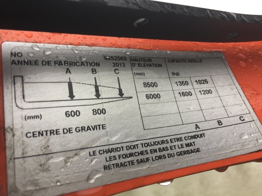 Chariot à mât rétractable BT RRE160
